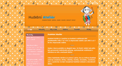 Desktop Screenshot of hudebni-atelier.cz